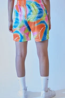 Embroidered Fubu Mesh Shorts