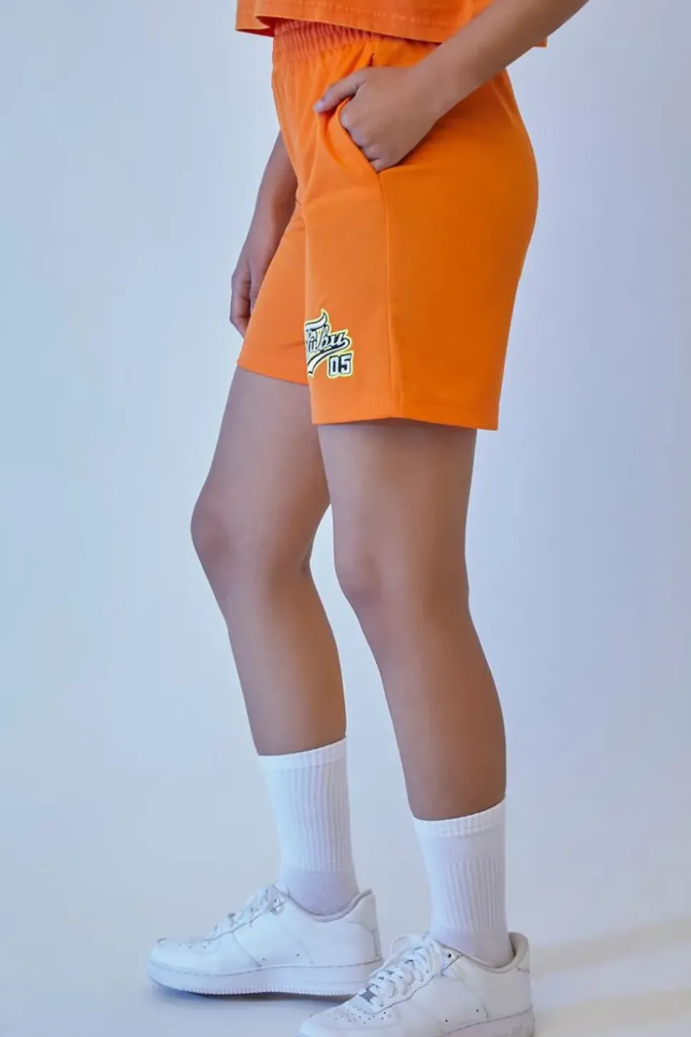 Embroidered Fubu Mesh Shorts