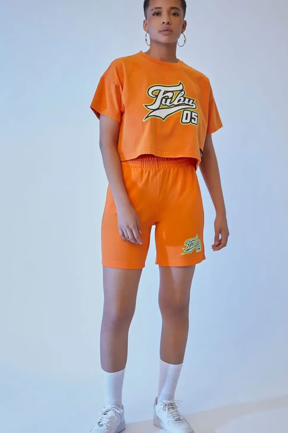 Embroidered Fubu Mesh Shorts