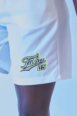 Embroidered Fubu Mesh Shorts