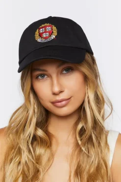 Embroidered Harvard Baseball Cap