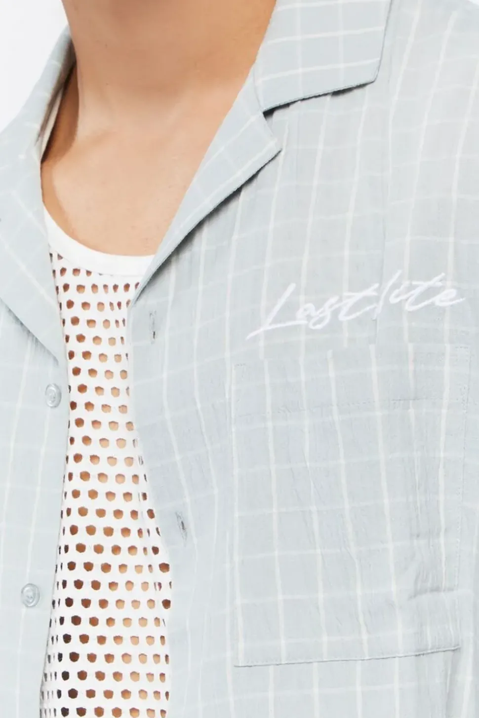 Embroidered Lost Nite Shirt