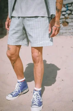 Embroidered Lost Nite Shorts