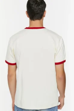Embroidered Love Ringer Tee