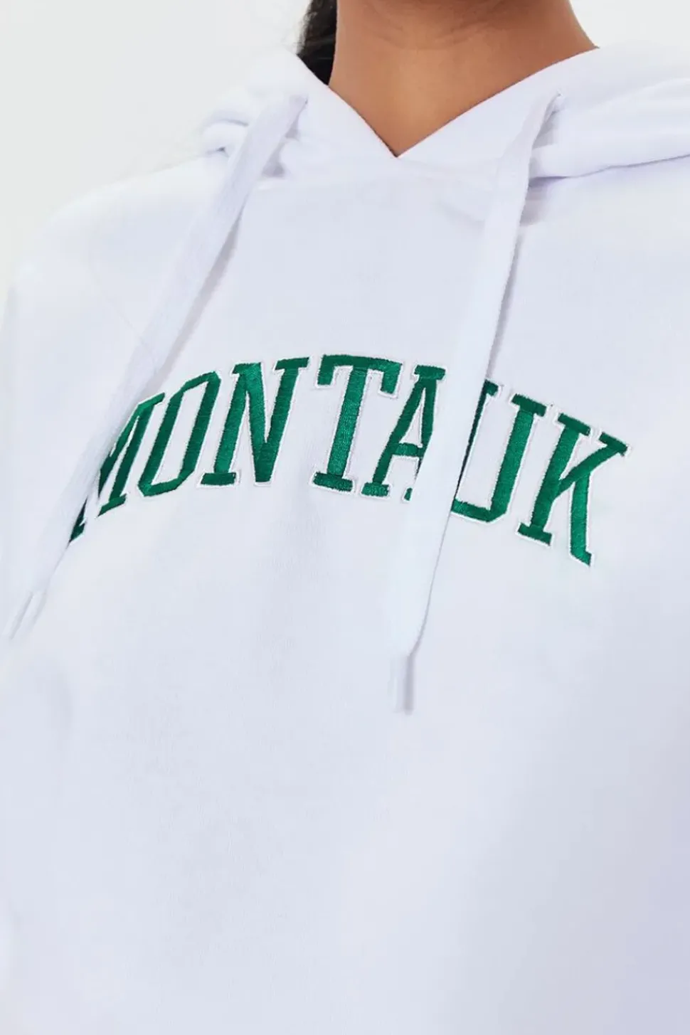 Embroidered Montauk Fleece Hoodie