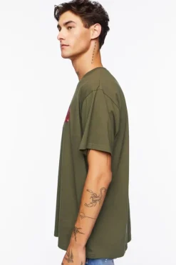 Embroidered Primavera Rose Graphic Tee