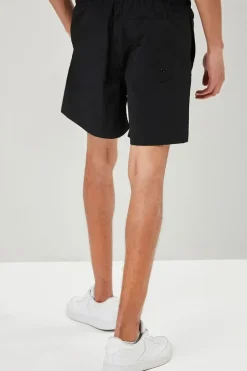 Embroidered Recycled Nylon Swim Trunks