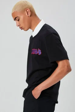 Embroidered Usa Polo Shirt