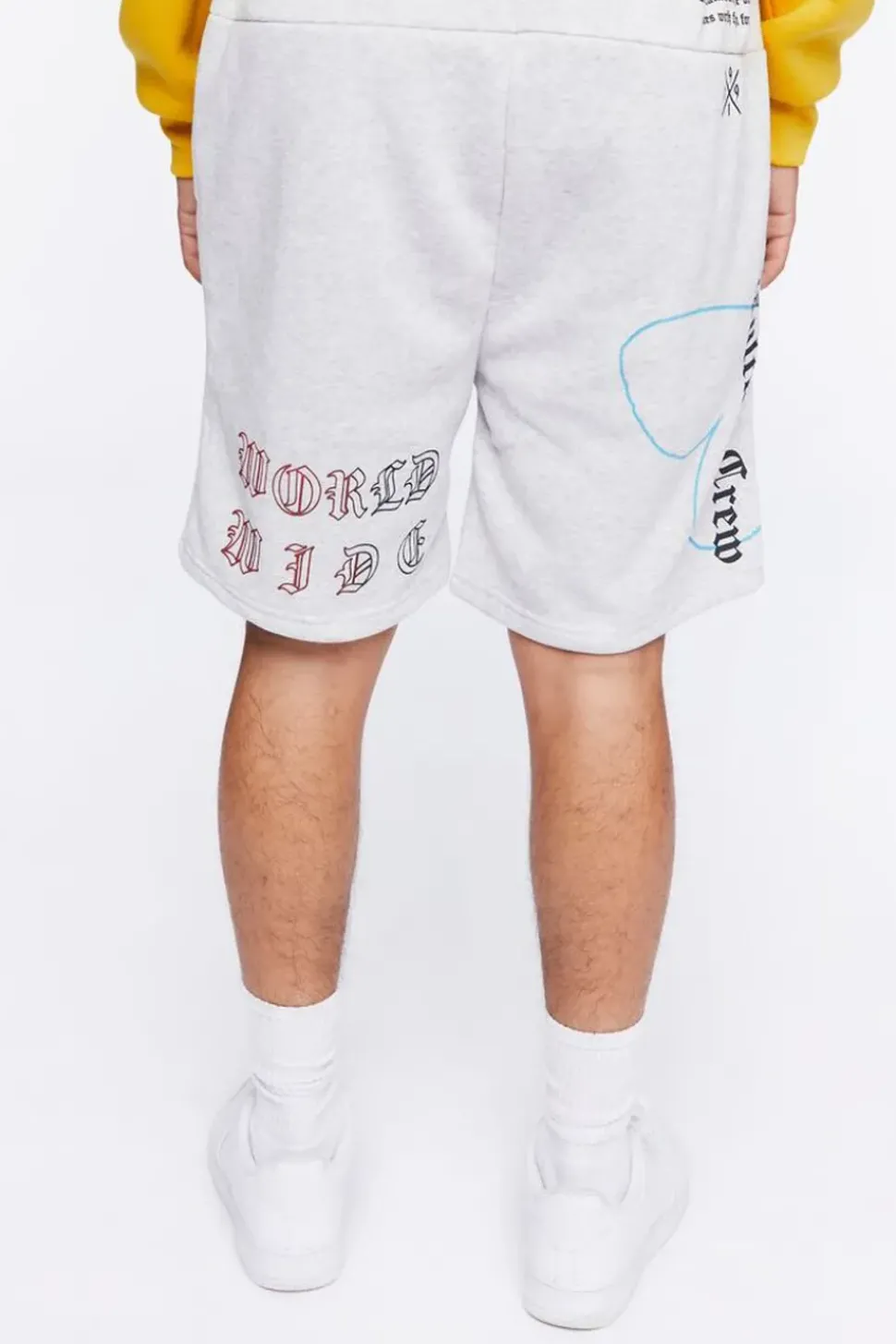 Embroidered Worldwide Sweatshorts
