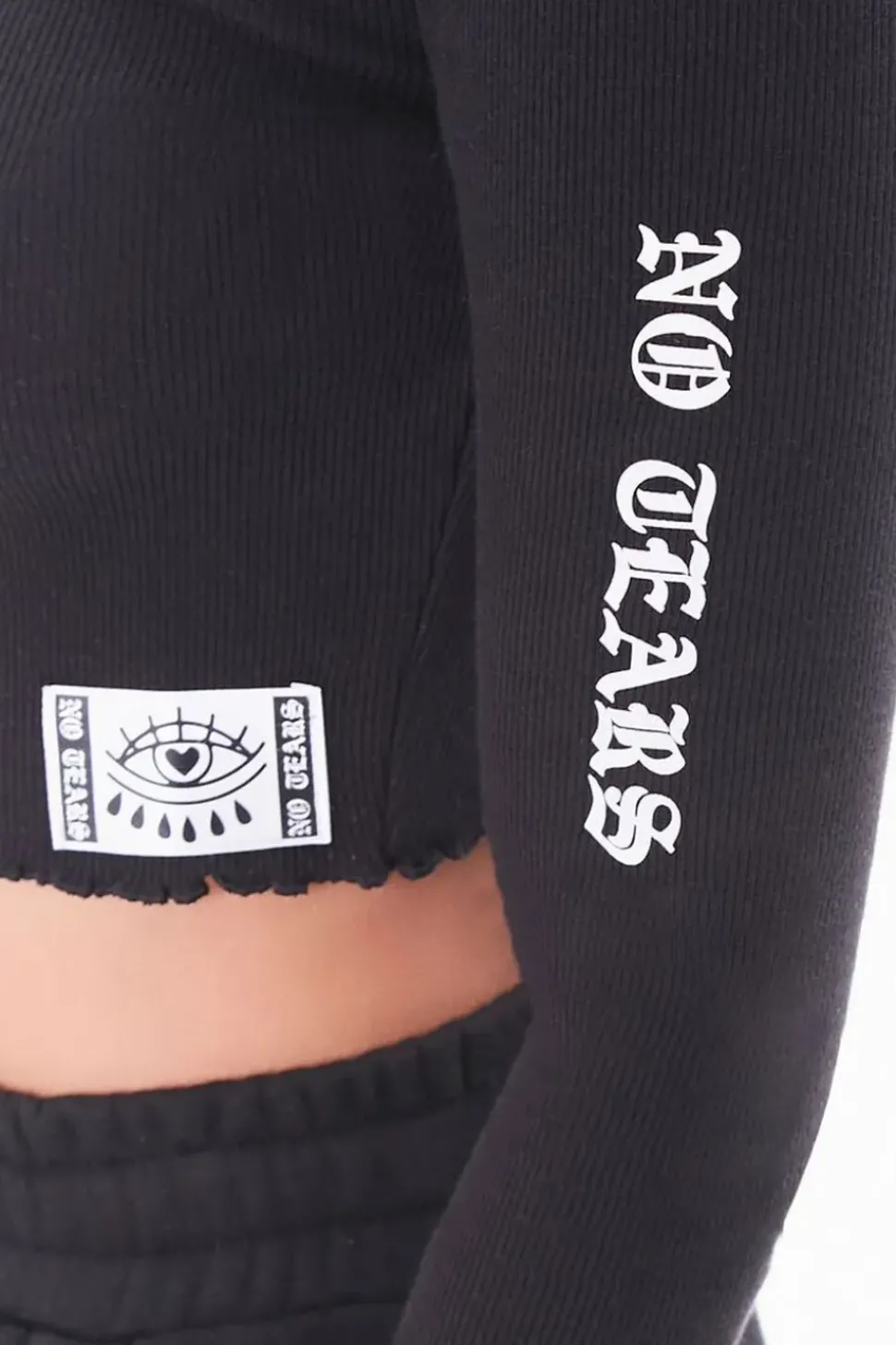 Emotional Graphic Crop Top