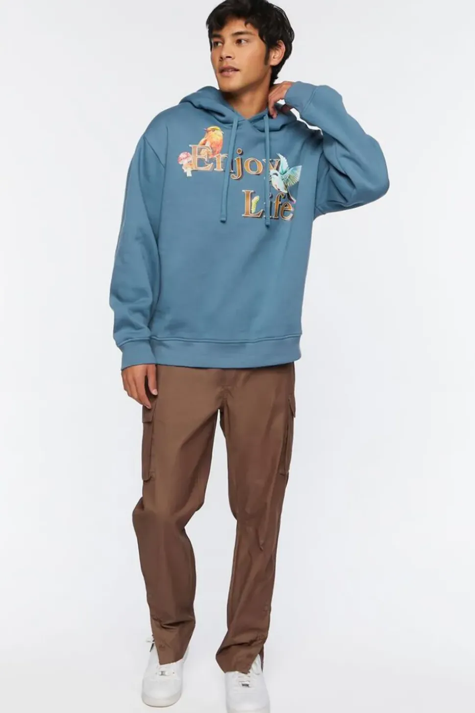 Enjoy Life Graphic Hoodie