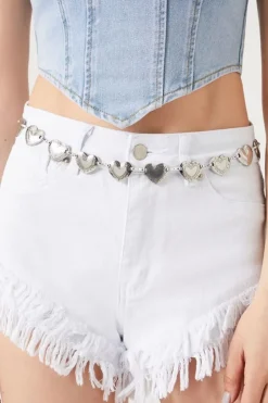 Etched Heart Hip Belt
