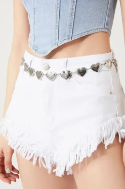 Etched Heart Hip Belt