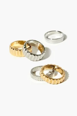 Etched Ring Set