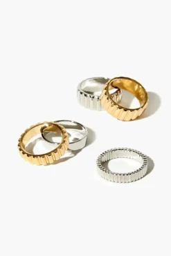 Etched Ring Set
