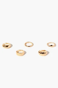 Etched Ring Set