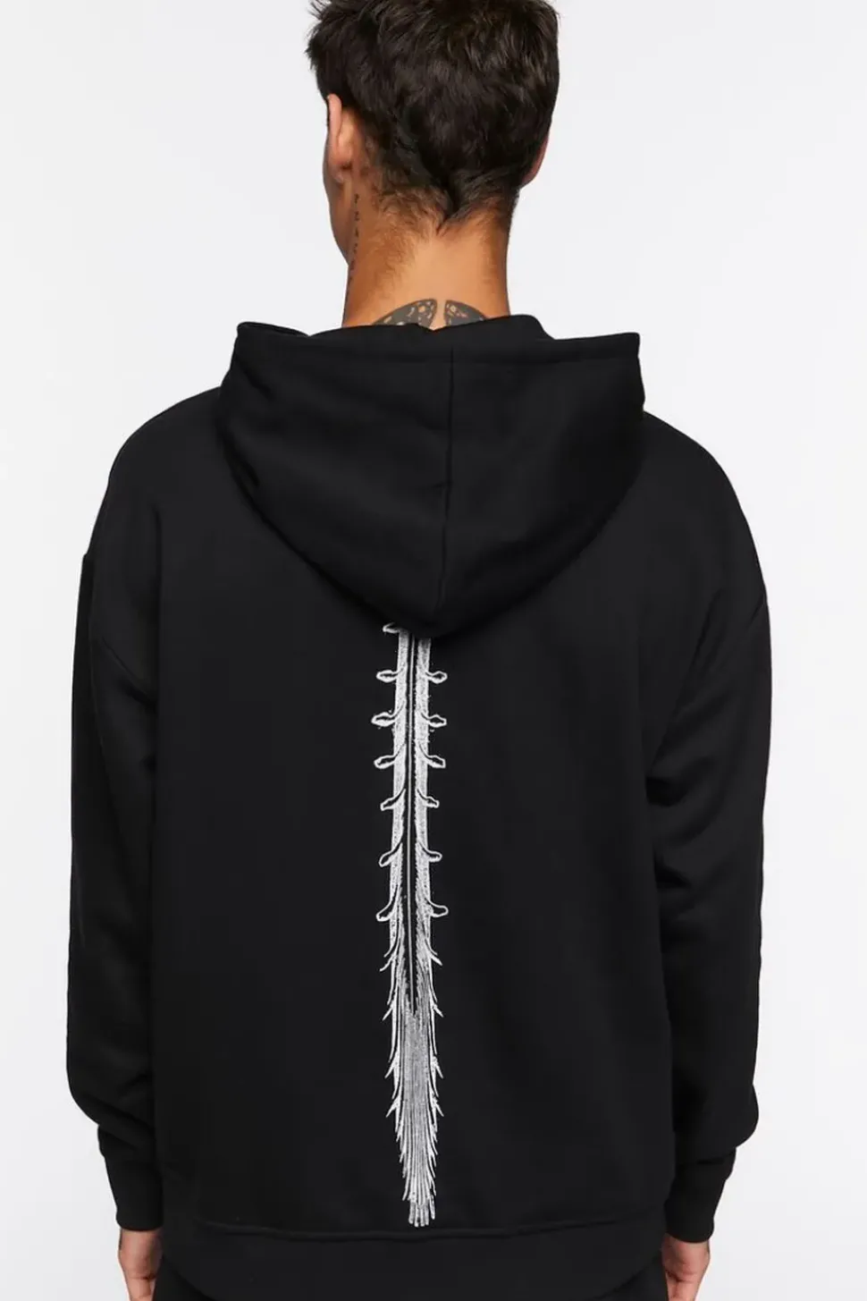Eternal Bliss Skeleton Graphic Hoodie