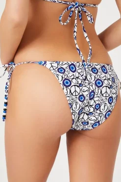 Evil Eye Cheeky Bikini Bottoms