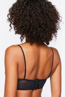 Eyelash Lace Balconette Bra