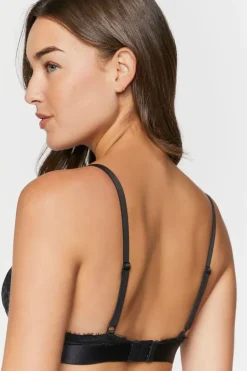 Eyelash Lace Triangle Bralette