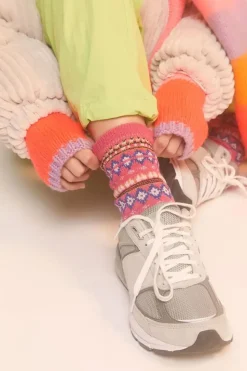 Fair Isle Crew Socks
