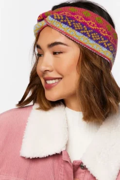 Fair Isle Twisted Headwrap