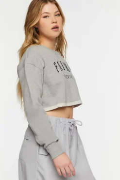 Fairy Cropped Graphic Pullover
