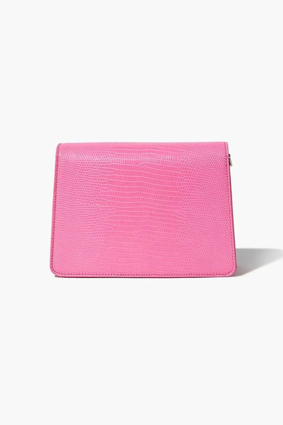 Faux Croc Crossbody Bag