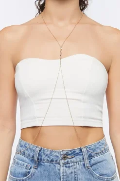 Faux Gem Body Chain