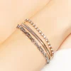 Faux Gem Bracelet Set