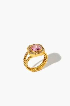 Faux Gem Cocktail Ring