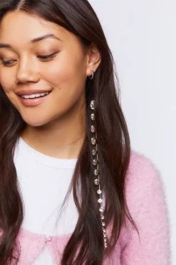 Faux Gem Hair Chain