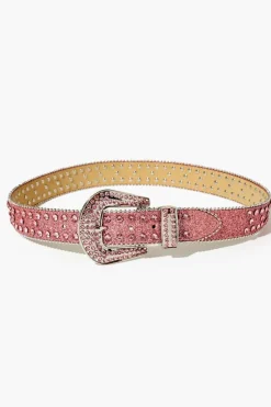 Faux Gem & Rhinestone Glitter Belt