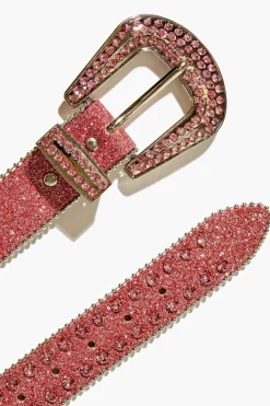 Faux Gem & Rhinestone Glitter Belt