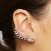 Faux Gem Vine Ear Crawlers