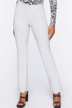 Faux Leather Bootcut Pants