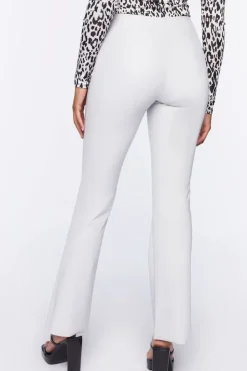 Faux Leather Bootcut Pants