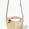 Faux Leather Crossbody Bag