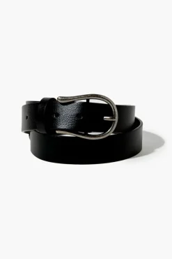 Faux Leather Hip Belt