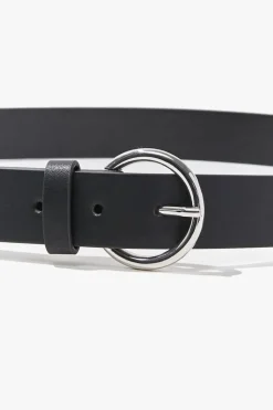 Faux Leather Hip Belt