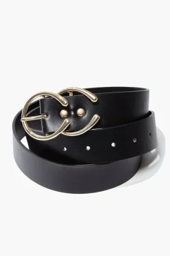 Faux Leather Hip Belt