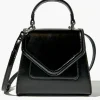 Faux Leather Mini Flap Crossbody Bag