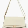 Faux Leather O-Ring Crossbody Bag