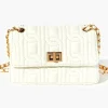 Faux Leather Quilted Crossbody Bag