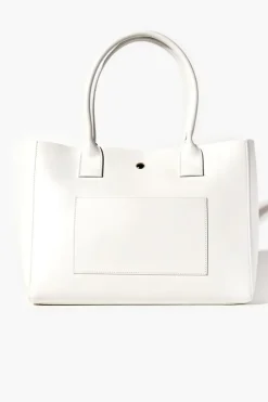 Faux Leather Tote Bag