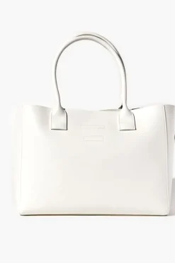 Faux Leather Tote Bag