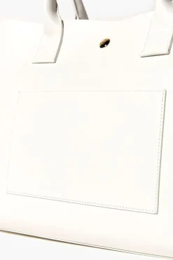 Faux Leather Tote Bag