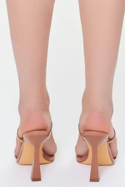 Faux Patent Leather Heels
