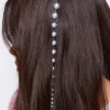 Faux Pearl Hair Chain