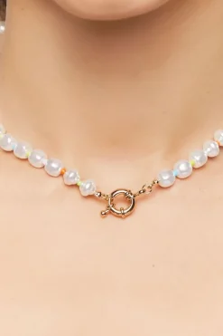 Faux Pearl Necklace